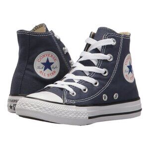 NIB Converse Chuck Taylor All Star Hi Top Sneakers Kids 3Y Navy Canvas Classic